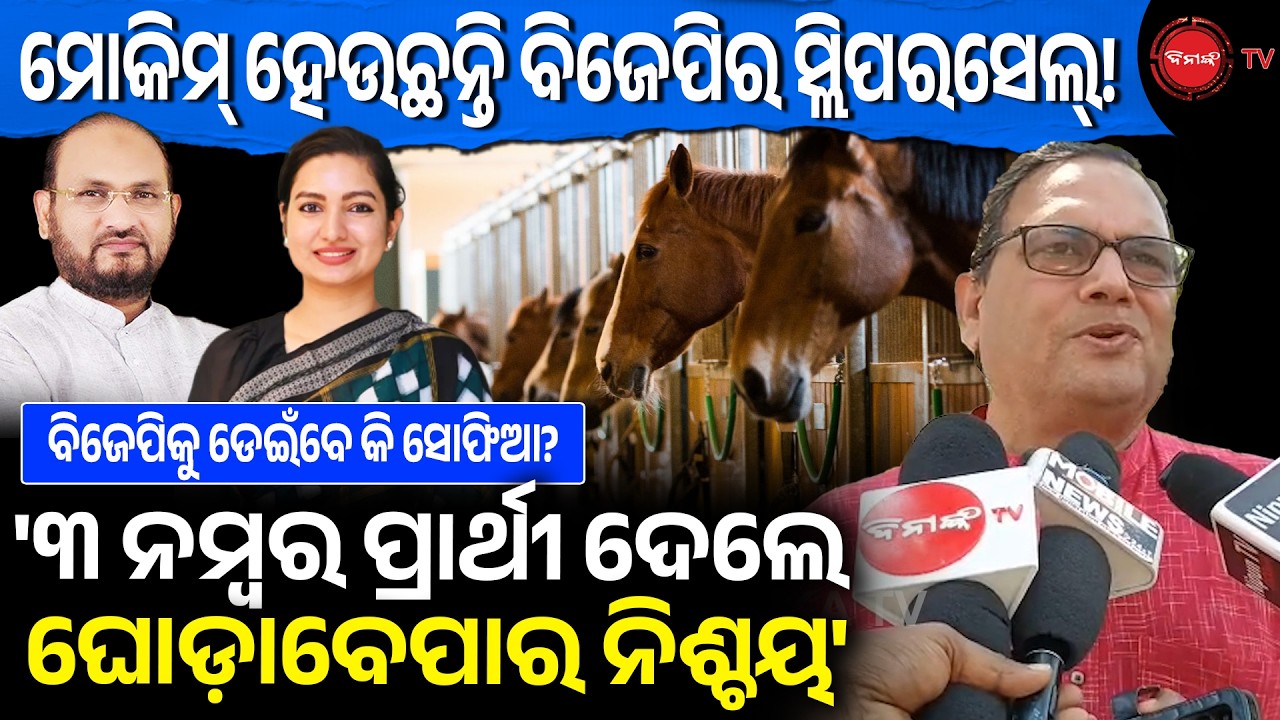 ମୋକିମ୍ ହେଉଛନ୍ତି ସ୍ଲିପରସେଲ୍! ବିଜେପି '୩ ନମ୍ବର ପ୍ରାର୍ଥୀ ଦେଲା ଅର୍ଥ ଘୋଡ଼ାବେପାର ହେବା ଥୟ | Dinanka TV |