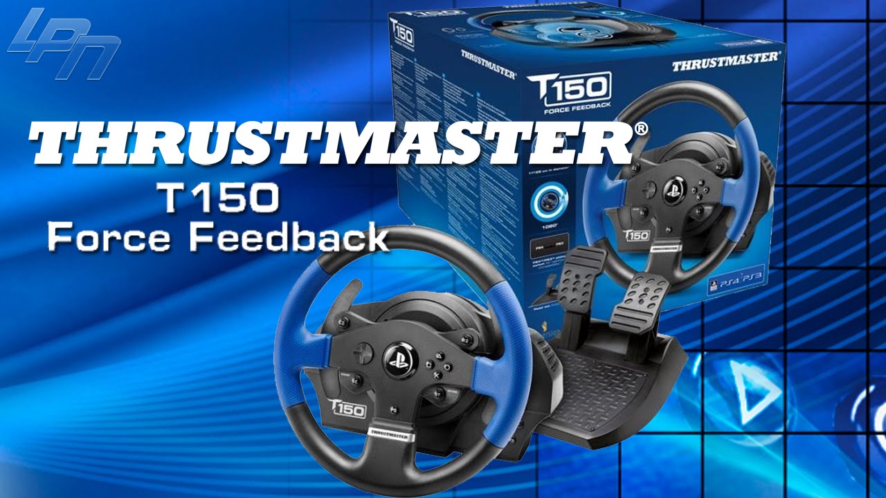 THRUSTMASTER T150 WHEEL (UNBOXING/FIRST LOOK)