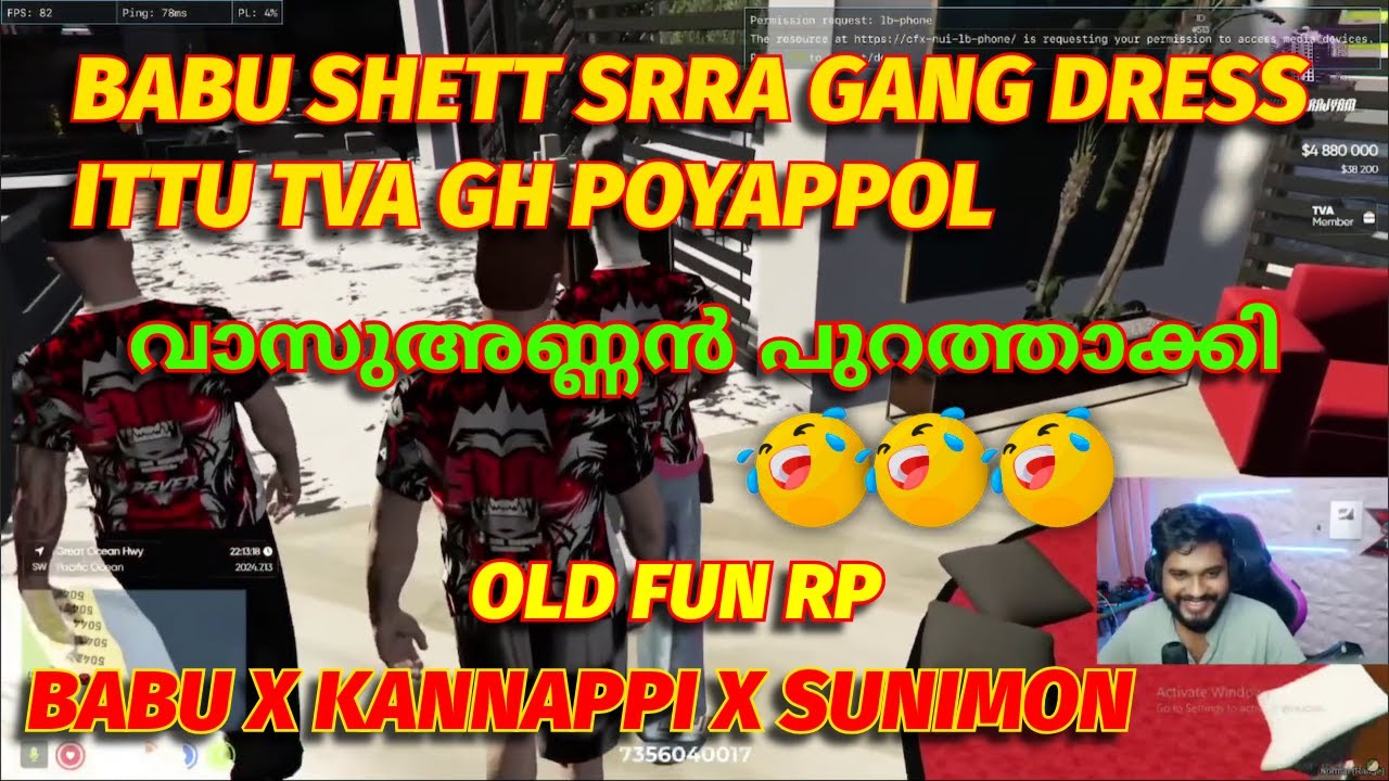 BABUSHETT, KANNAPPI & SUNI IN SRRA GANG DRESS🤣🤣| OLD FUN RP😂❤️|