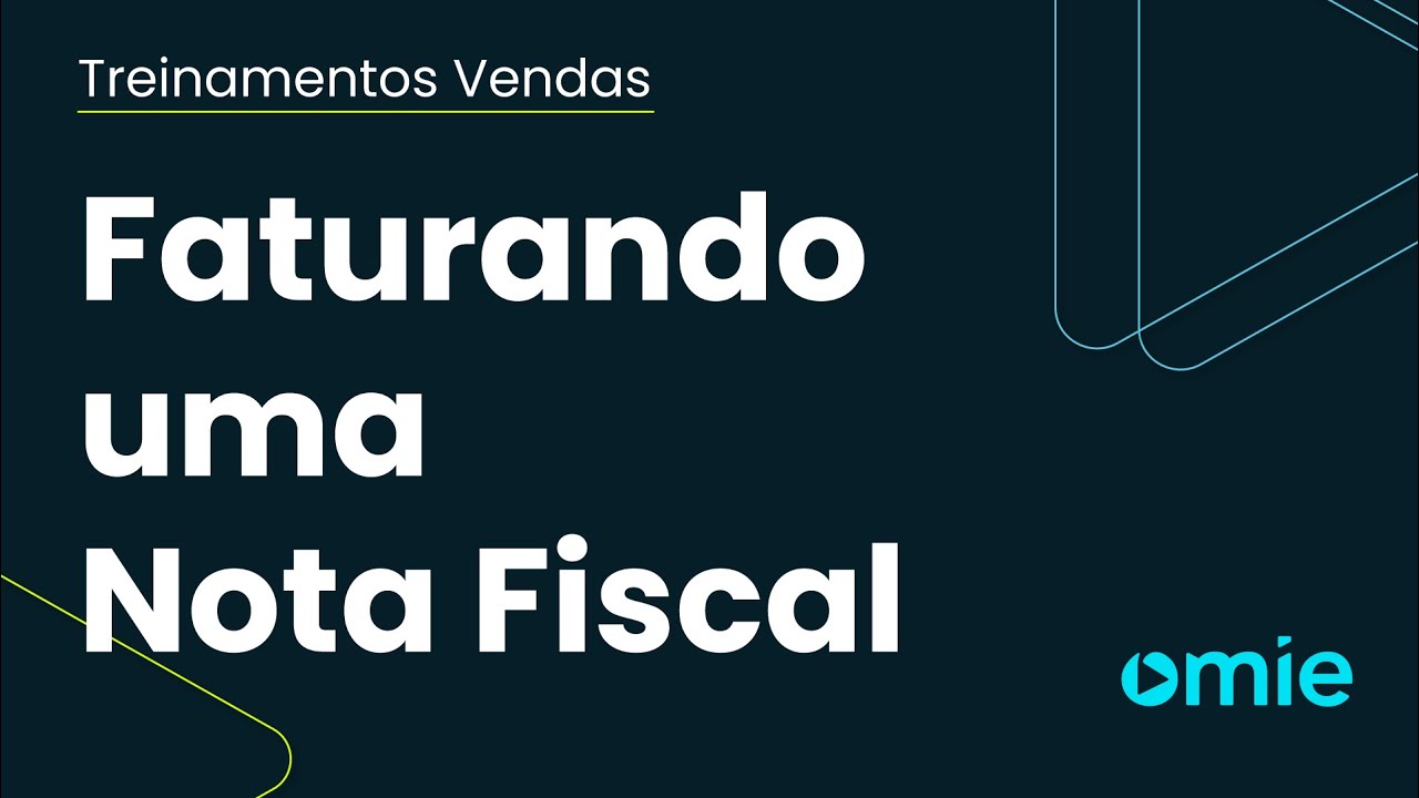 Como faturar uma Nota Fiscal no Omie?