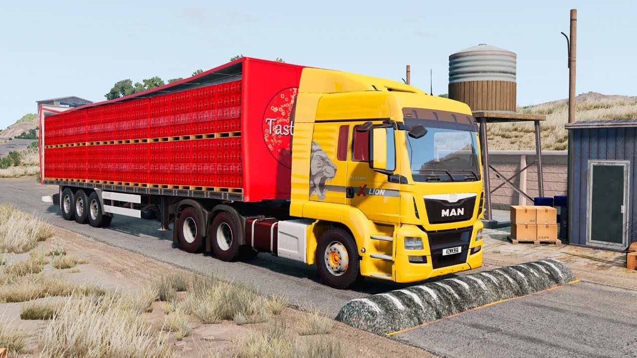 Trucks vs Speed Bumps #57 – BeamNG Drive (LONG VIDEO)