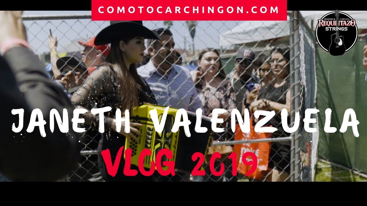 Janeth Valenzuela Tocando Acordeon En Perris California Vlog 2019