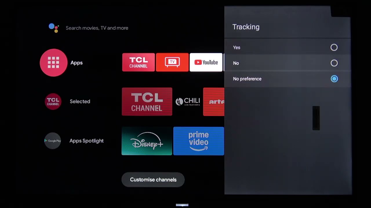 TCL 32V5C &ndash; Как включить и выключить HBBTV
