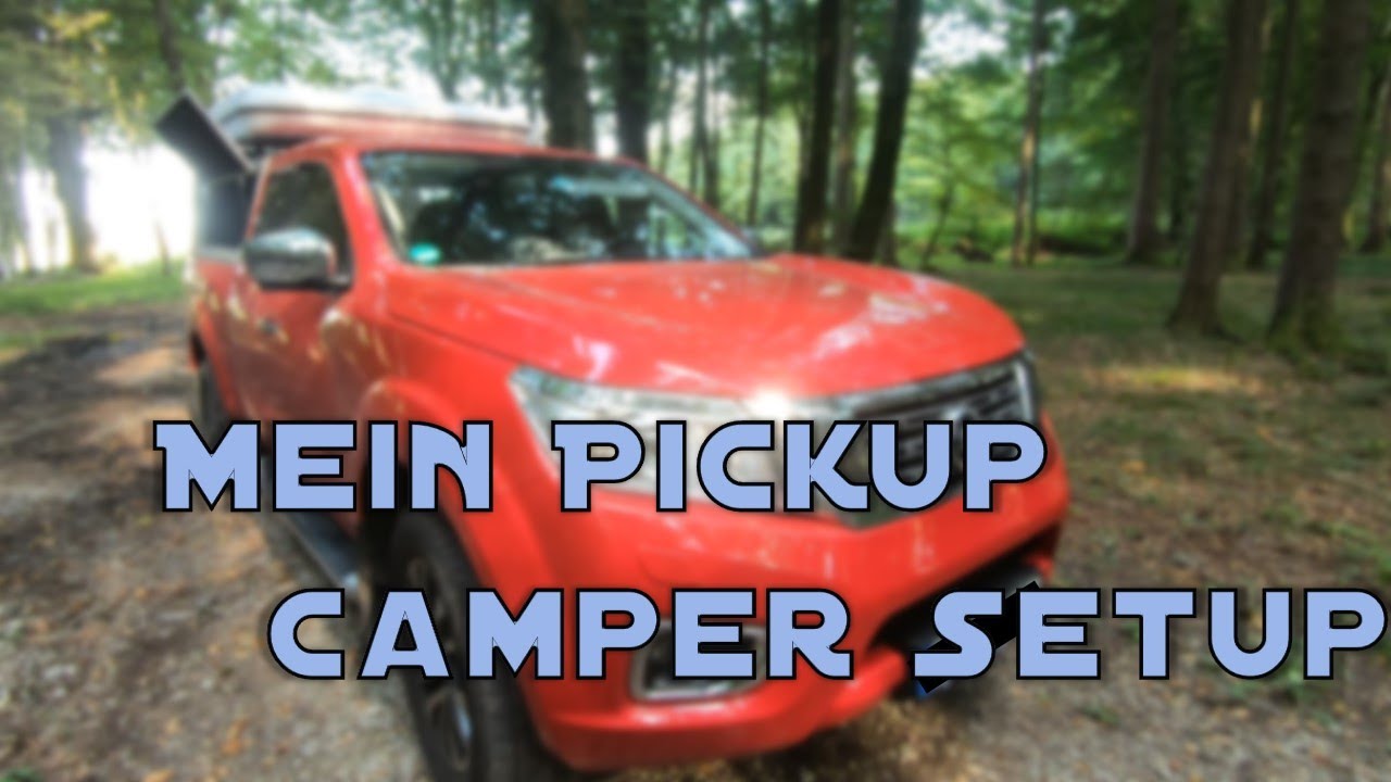 Nissan Navara Pickup Camper  - mit Alu-Cab Hardtop und James Baroud Dachzelt unterwegs