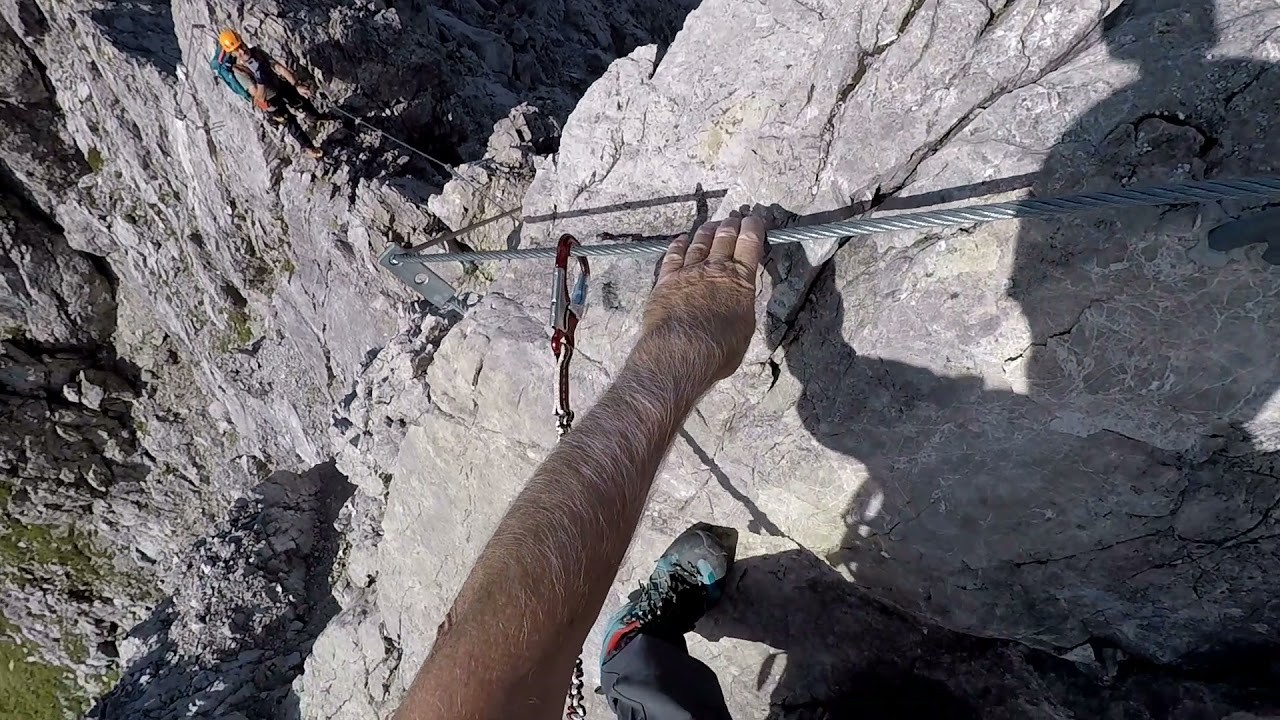 Karhorn Klettersteig (mit DJI Mavic 2 Drohne)