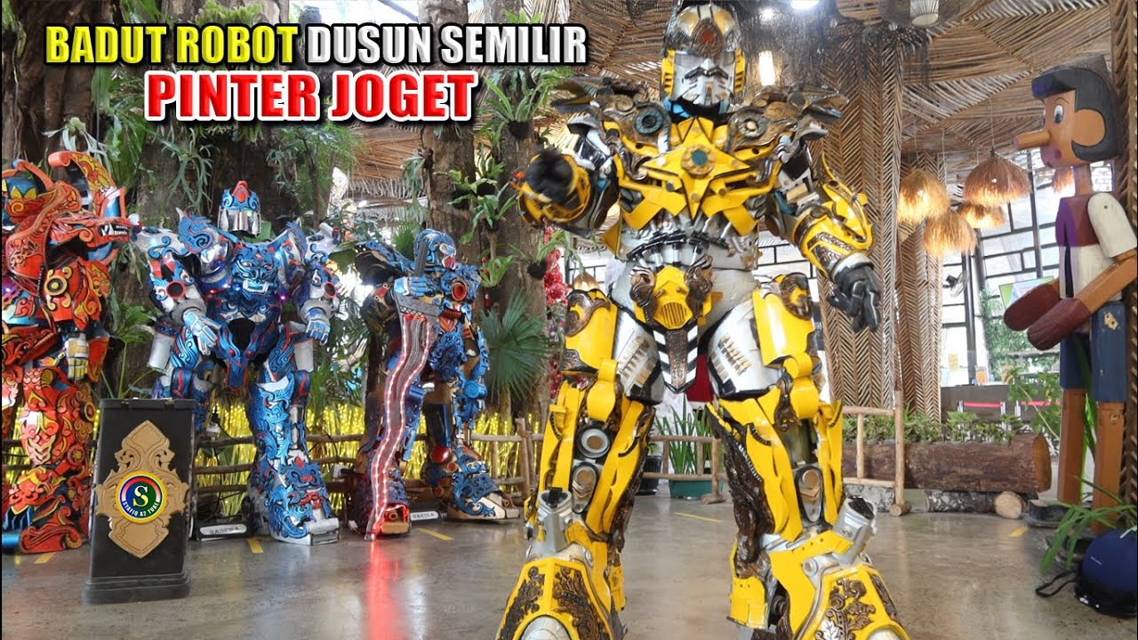 BADUT LUCU - BADUT ROBOT TRANSFORMER Pinter JOGET ~ Wisata DUSUN SEMILIR Kota SEMARANG