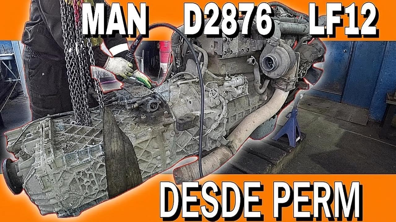 MAN D2876 LF12 directo desde Perm