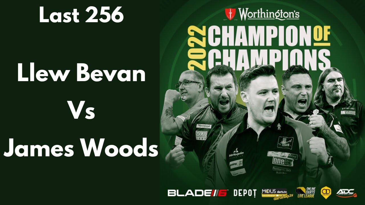 Llew Bevan vs James Woods: Red Dragon Champion of Champions Darts 2022, Last 256