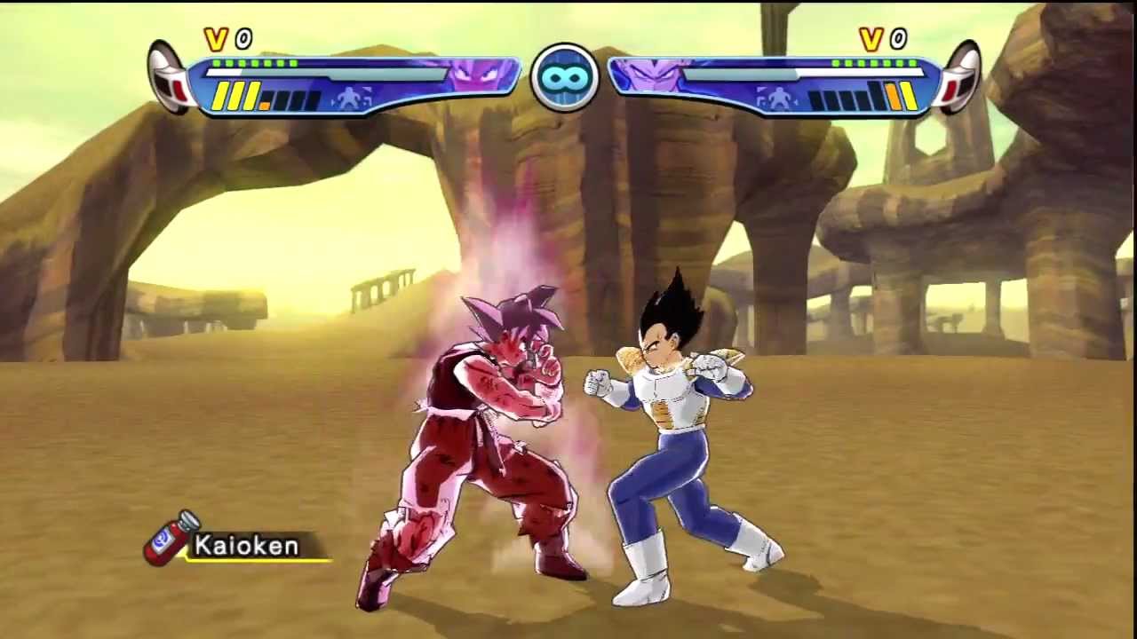 Goku vs Vegeta [Budokai 3 HD]