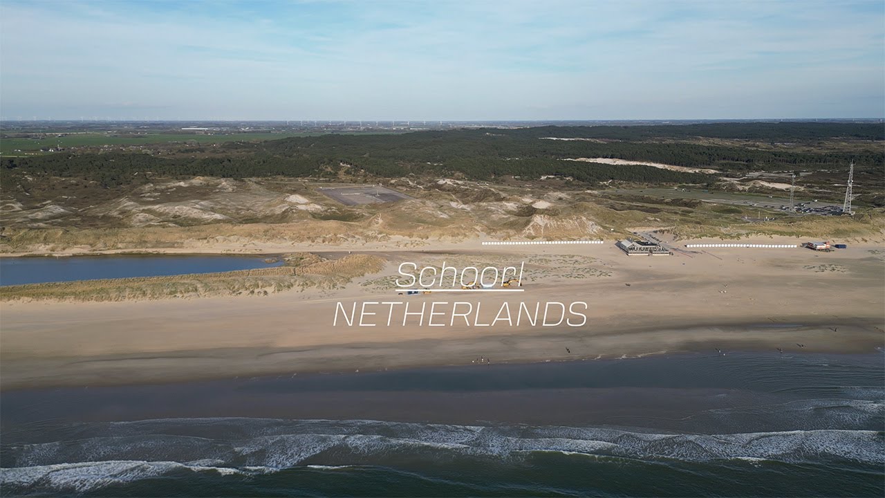 CAMPERDUIN SCHOORL, NETHERLANDS🌊🏖- by drone [4k]