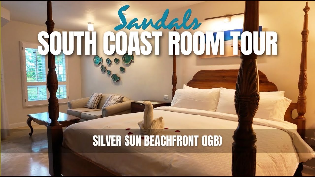 Silver Sun Beachfront Room Tour at Sandals South Coast I Are Luxury Level Rooms for You?