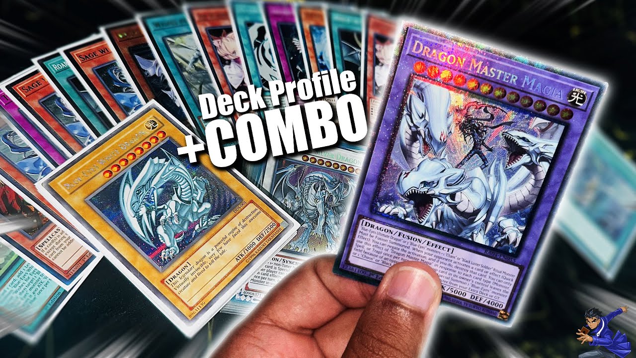 Blue-Eyes DRAGON MASTER MAGIA Deck Profile + COMBO y TIPS