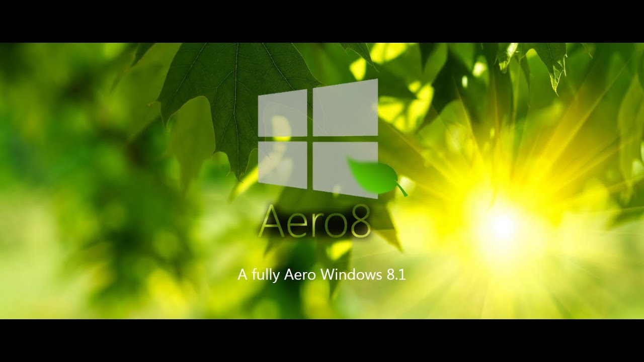 Installing Windows Aero8