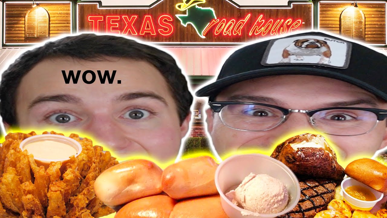 Going to Texas Roadhouse.. but we're not Texans