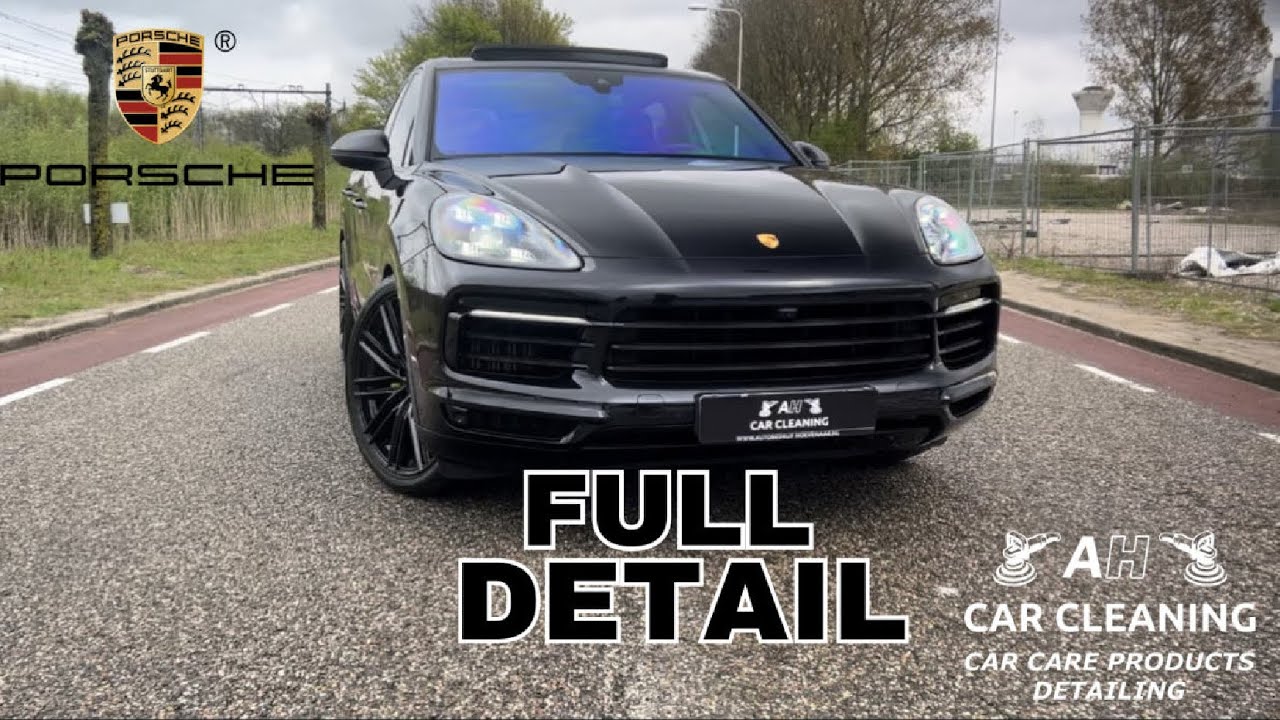 Porsche Cayenne FULL DETAIL - WASH,POLISH,WAX
