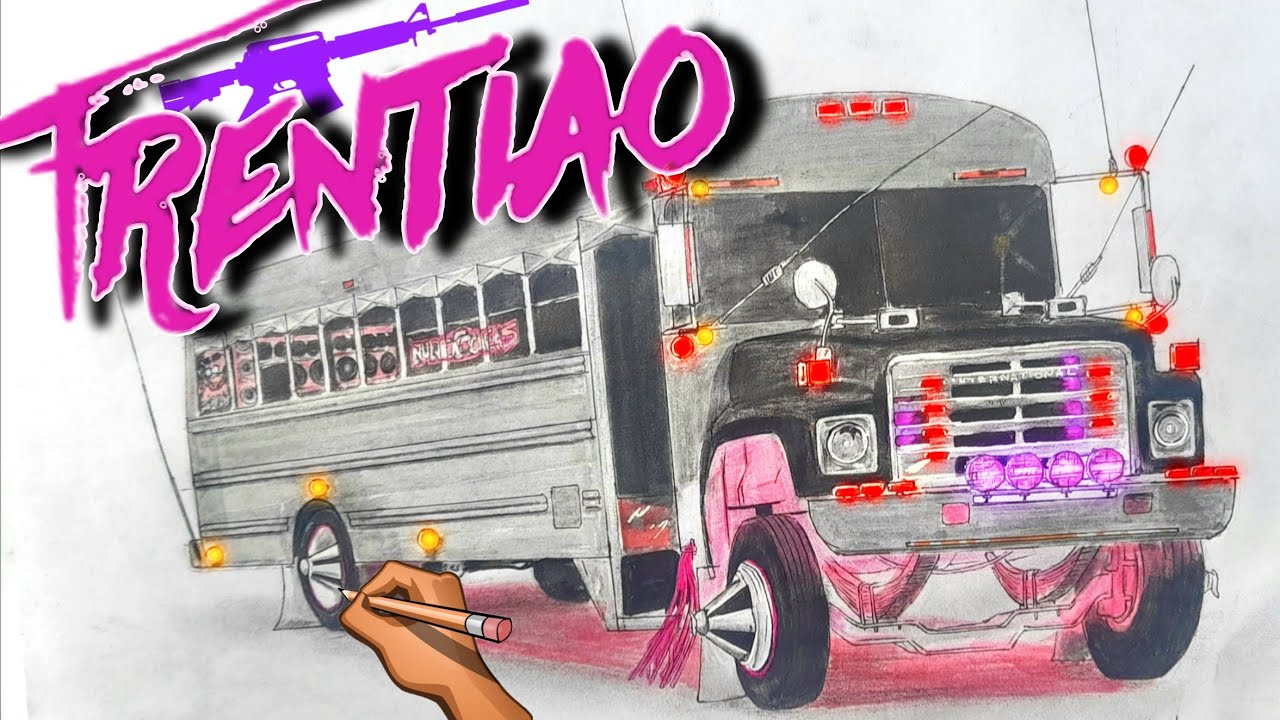 Как я нарисовал автобус Frentiao 🔥🚌 | Полный процесс