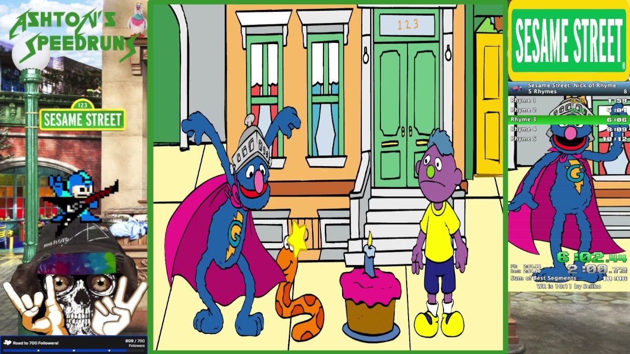 Sesame Street: The Nick of Rhyme - 5 Rhymes WR (10:10) | July 26, 2025