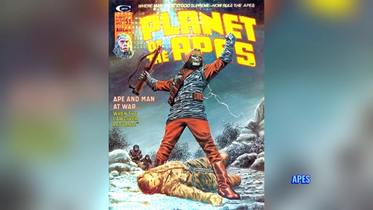 История комиксов Marvel: Планета обезьян #11 (август 1975 г.) #marvelcomics #planetoftheapes
