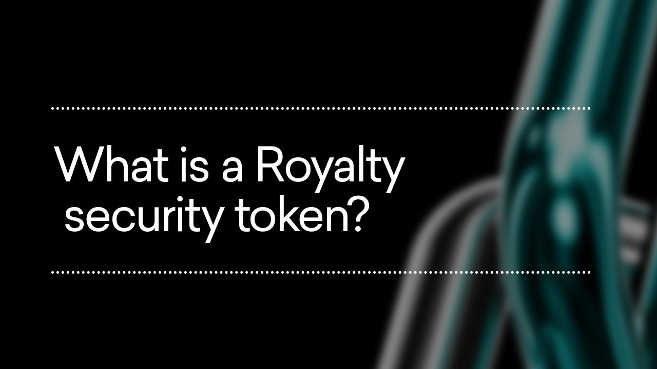 What is a Royalty security token?