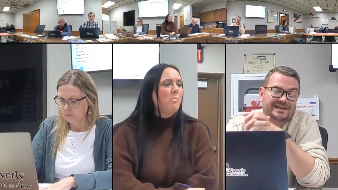 December 9, 2025 Waverly, NE City Council Meeting