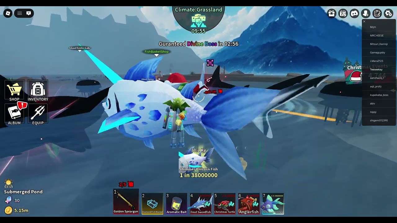 [ROBLOX] Spear Fishing Duping Fish