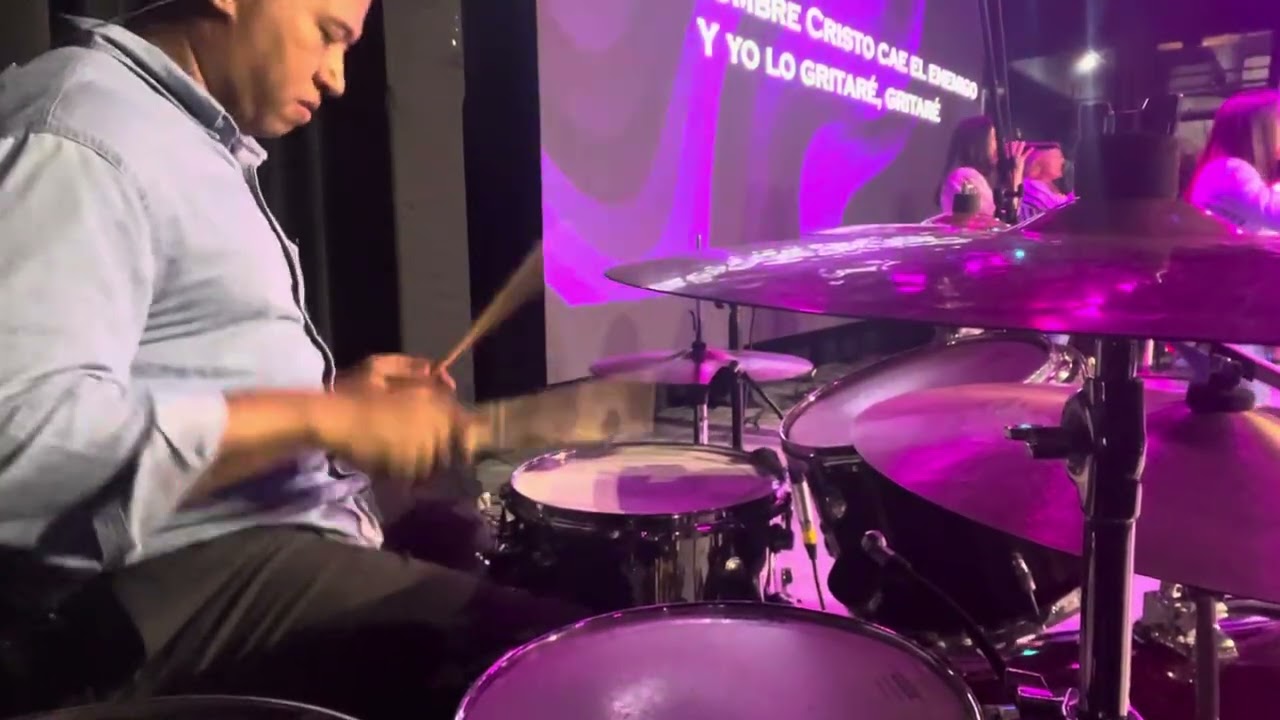 Drum Cam - En el Nombre de Jesús | En Vivo - 25 Aniversario Templo Bíblico Peniel
