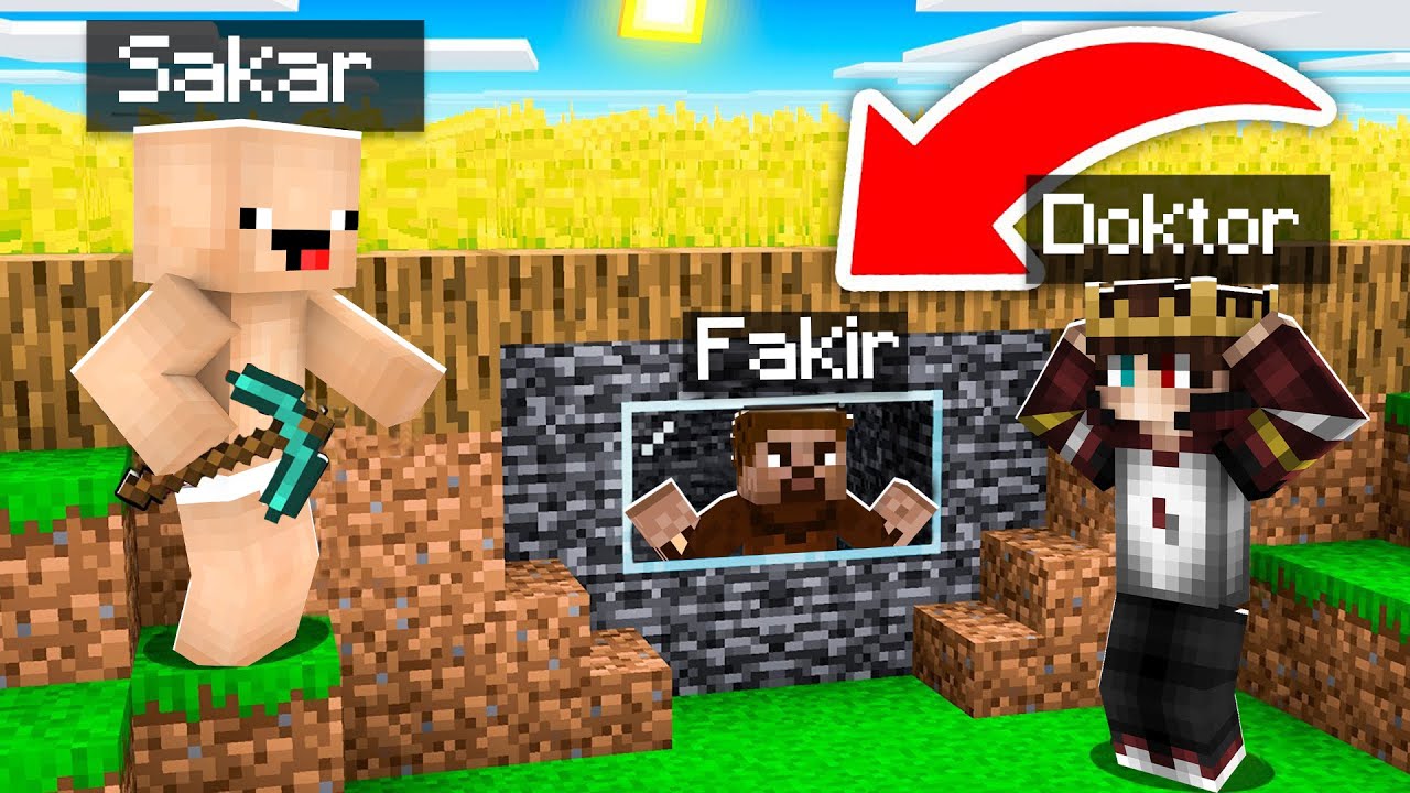 Minecraft'ta Bu Köylüyü Neden Tuzağa Düşürdüm !!
