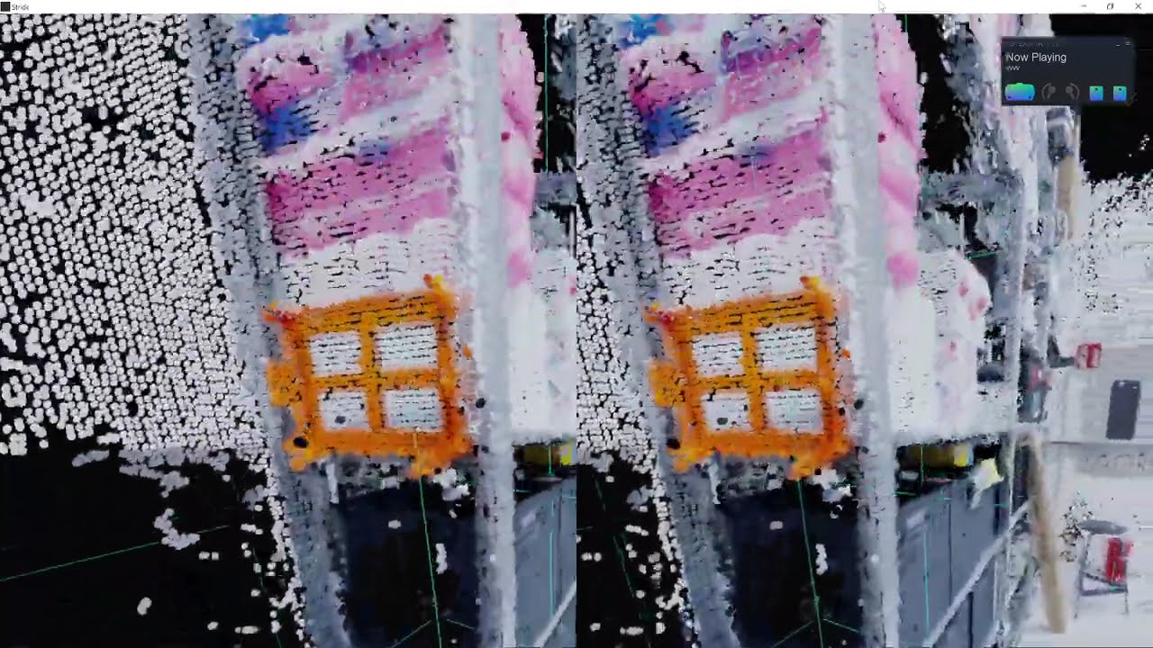 VR pointcloud photoscan test