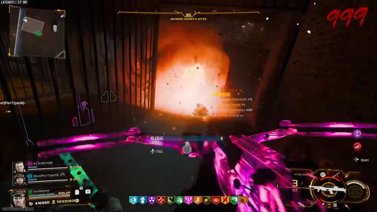 Round Skip 999 High Round Attempt BO7 Zombies