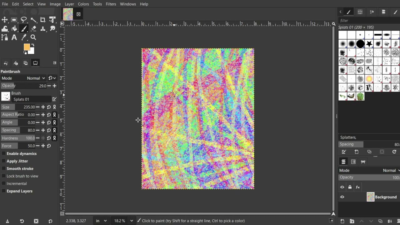 creating the painting radiance