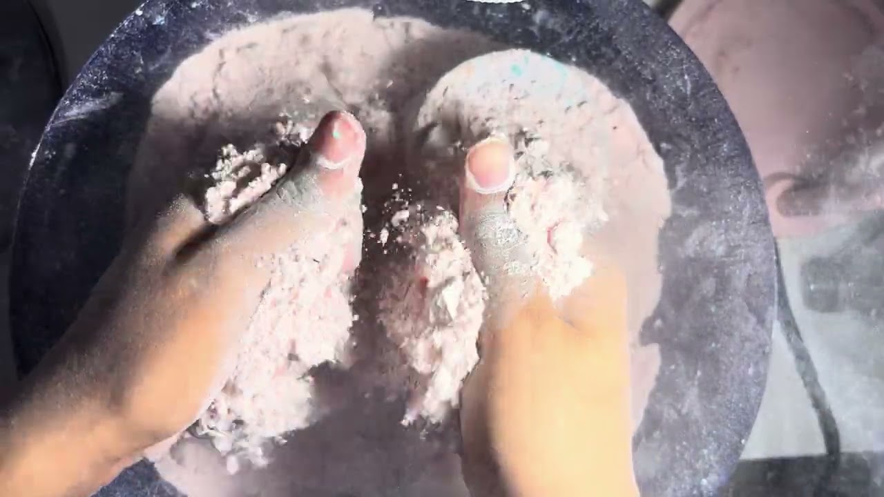 DUSTY DRUMS #dusty #gymchalk #gymchalkasmr #oddlysatisfying 