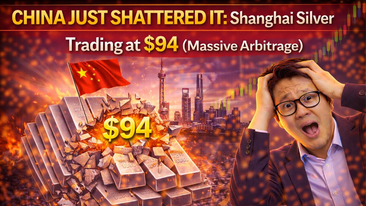 CHINA JUST SHATTERED IT: Shanghai Silver Trading at $94 (Massive Arbitrage)