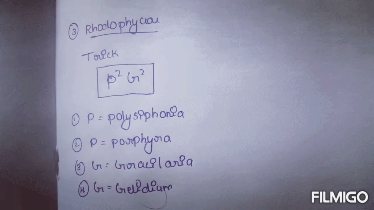 Tricks  to remember Algae examples/PLANT KNGDOM#neet2023 #neet  #neet tricks