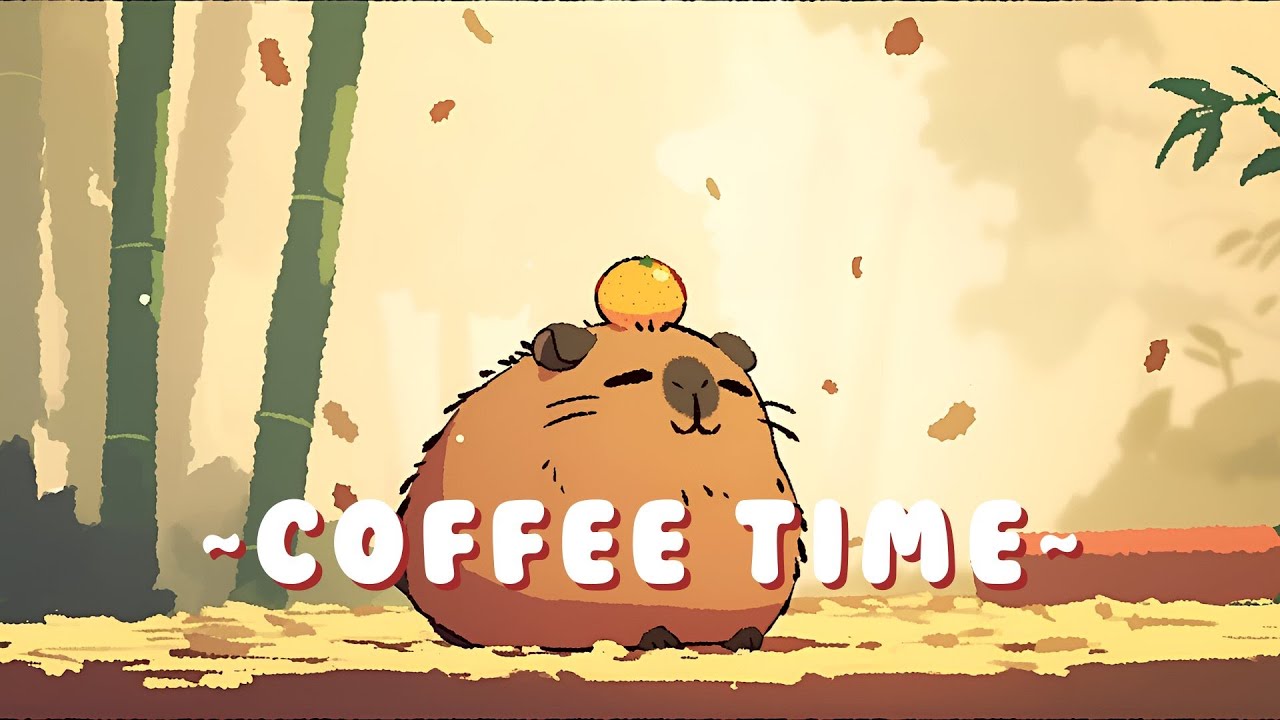 [60 Minutes] Capybara Beat Station - Chill Beats to Help You Relax ~ Quiet Moments ~ ✨ | Sleep Aid