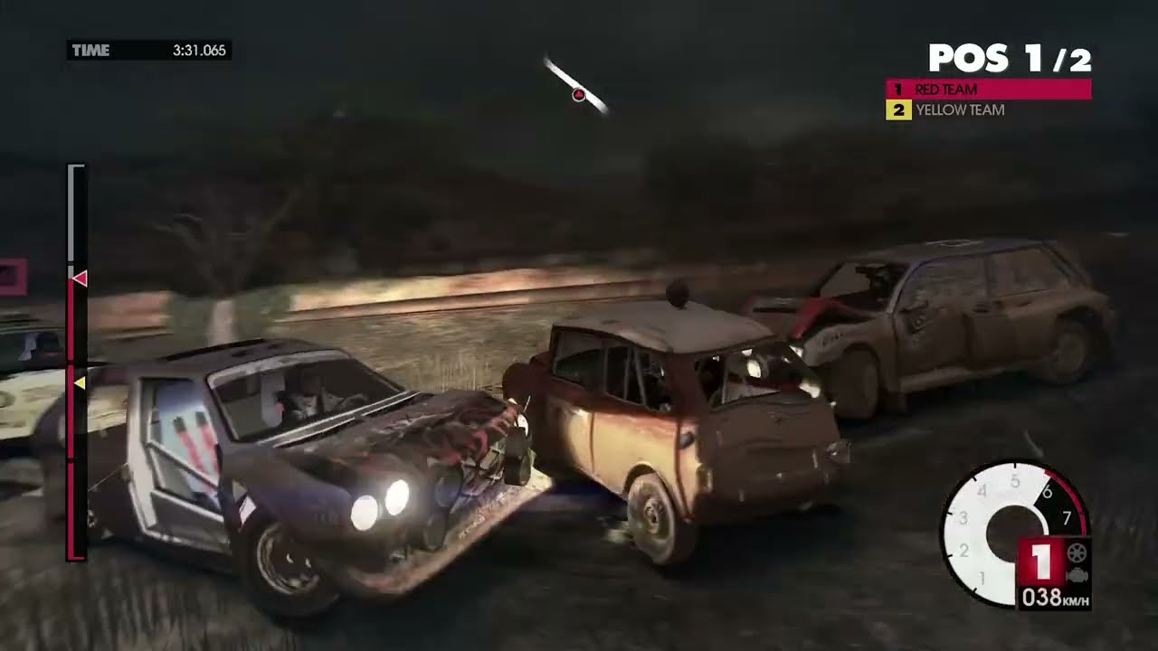 DiRT 3 Cat N Mouse 10.01.2026, 4vs4, free first half of the race