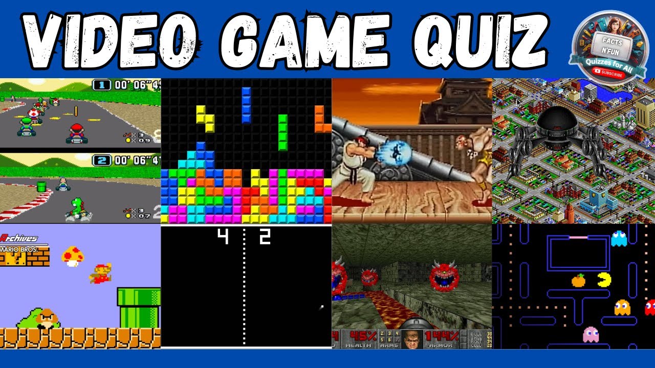 Nostalgic Video Game Quiz ! For all gamers of days gone by ! #quiz #nostalgic #videogames