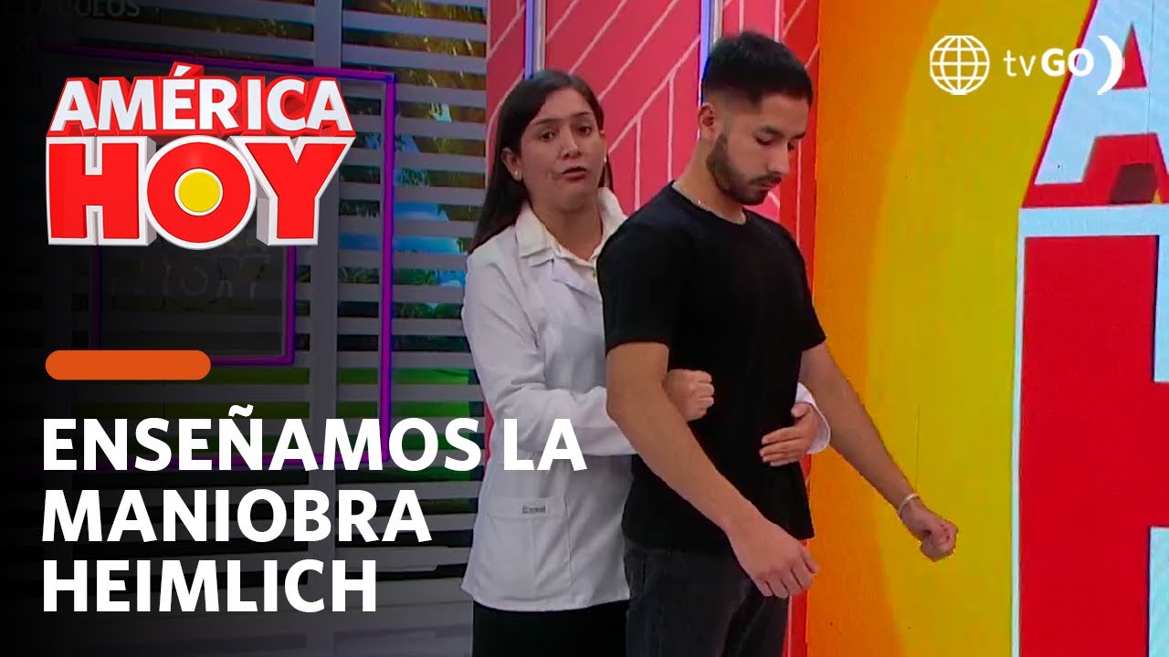 América Hoy: Enseñamos la maniobra Heimlich para casos de emergencia (HOY)