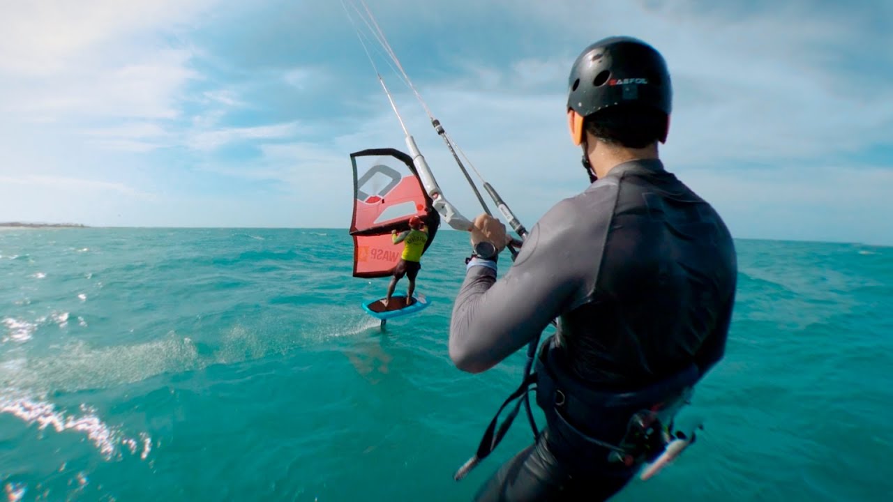Kite 4 e Wing 4 com Sabfoil W800