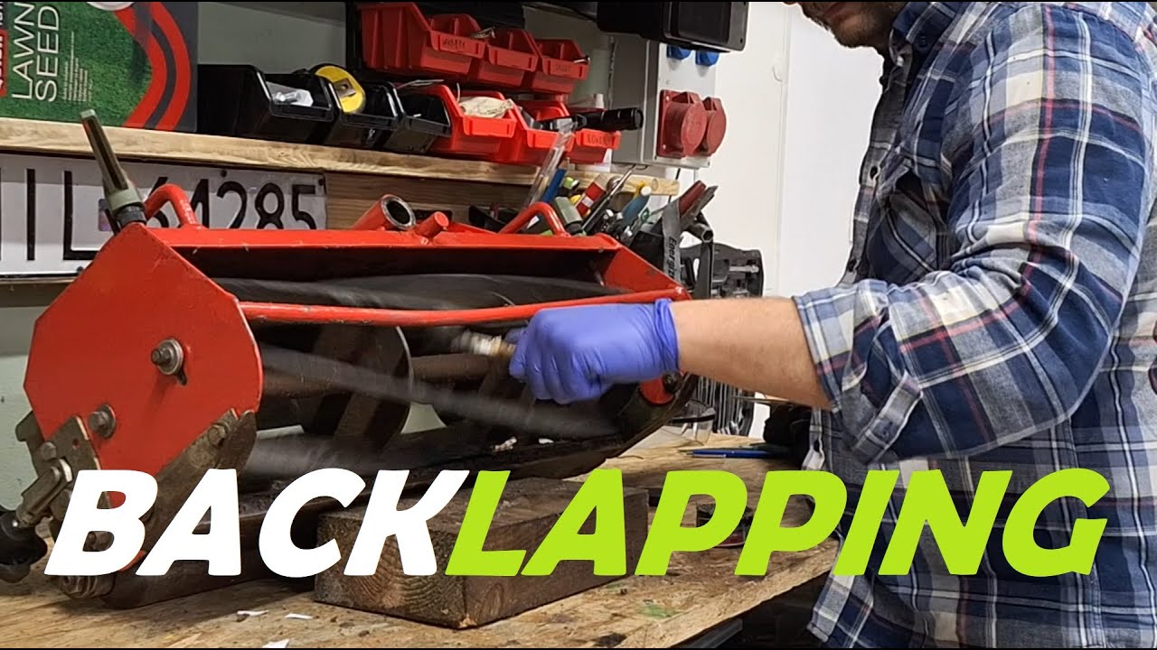 Backlapping. Jak naostrzyć kosiarkę wrzecionową?
