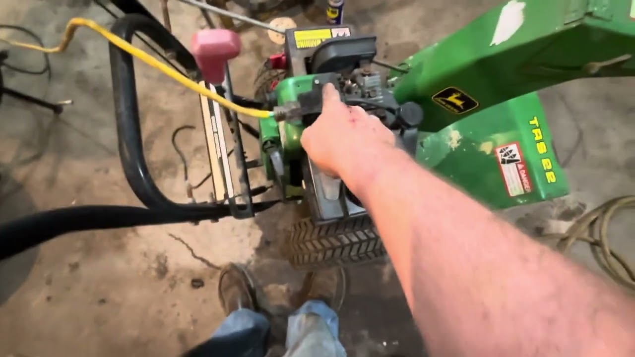 John Deere snowblower