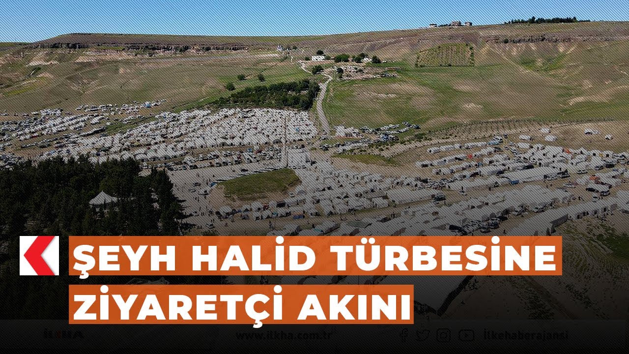 Şeyh Halid türbesine ziyaretçi akını