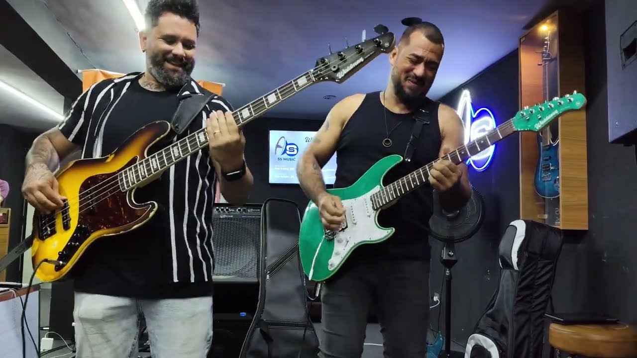  BRAGUINHA  e ADSON SODRÉ,duélo top #elisoares #guitar 