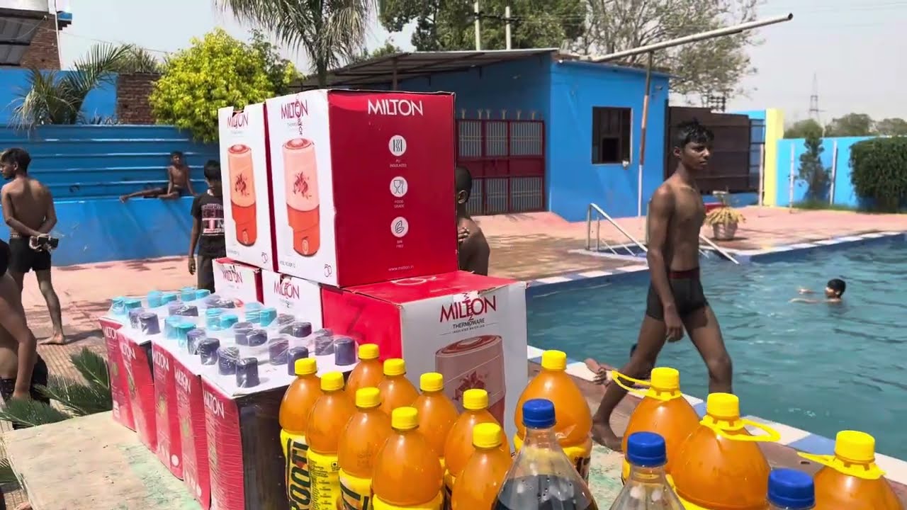 Agra  cheapest water park- prakash water park