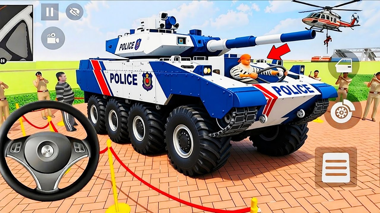 Franklin Purchase New Modified Heavy Police Dumper 🤑 Indian Theft Auto Simulator | New update💥🤩