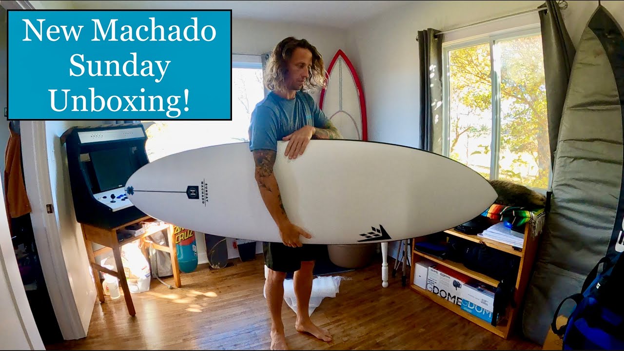 UNBOXING A BRAND NEW ROB MACHADO FIREWIRE SUNDAY SURFBOARD #surf #surfing #surfboard #machado #box