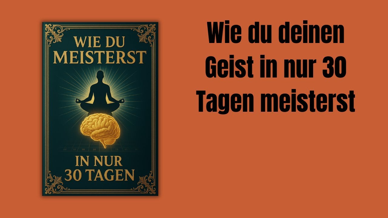 Wie du deinen Geist in nur 30 Tagen meisterst-Hörbuch