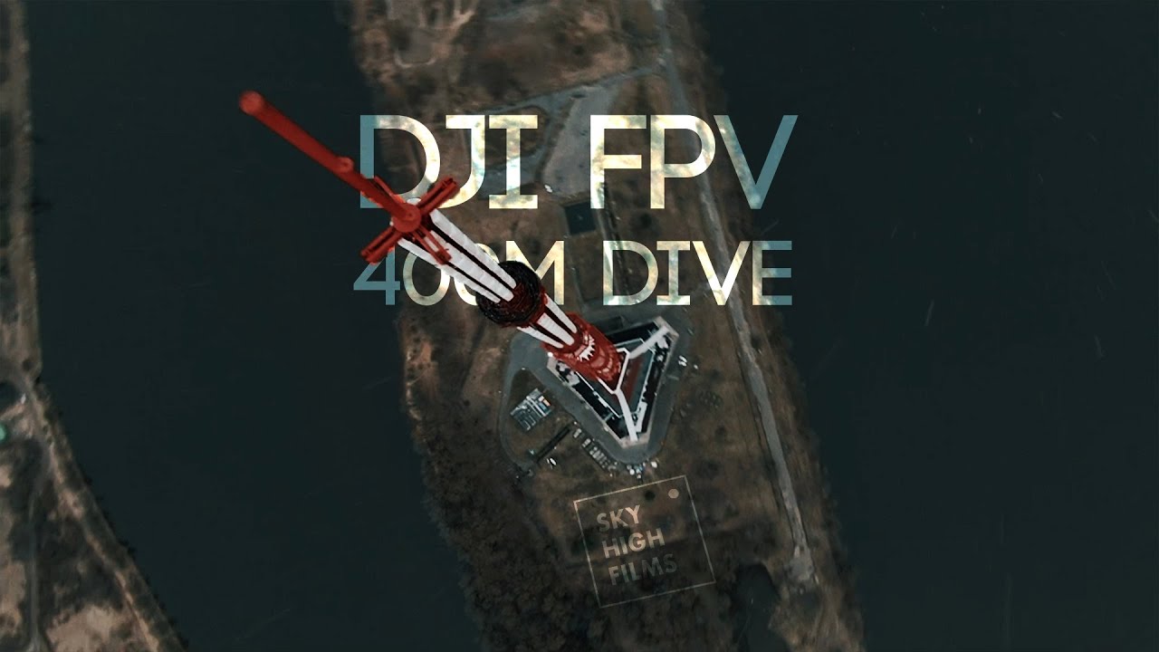 DJI FPV | DIVING A 400M TOWER