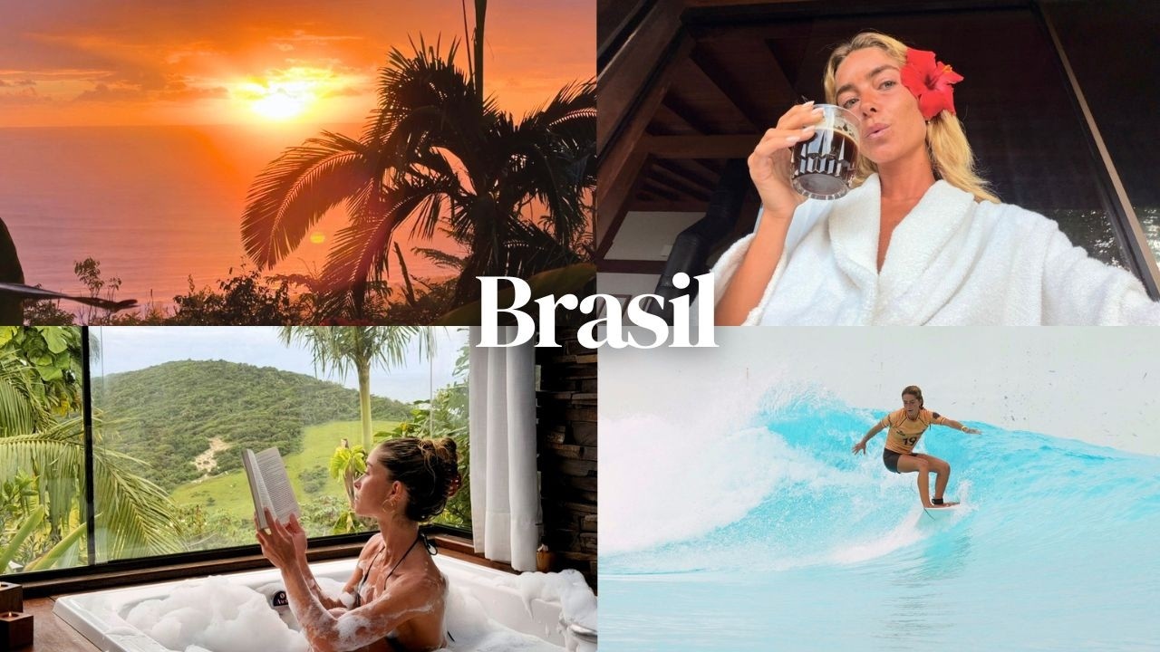 Brazil Vlog 🇧🇷 | Praia do Rosa, Surfland Brasil, Slow Days & Best Restaurants