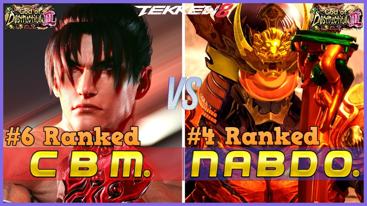 T8 ▰ CBM (#6 Ranked Jin) Vs NABDO (#4 Ranked Yoshimitsu) ▰ Tekken 8 High Level Gameplay