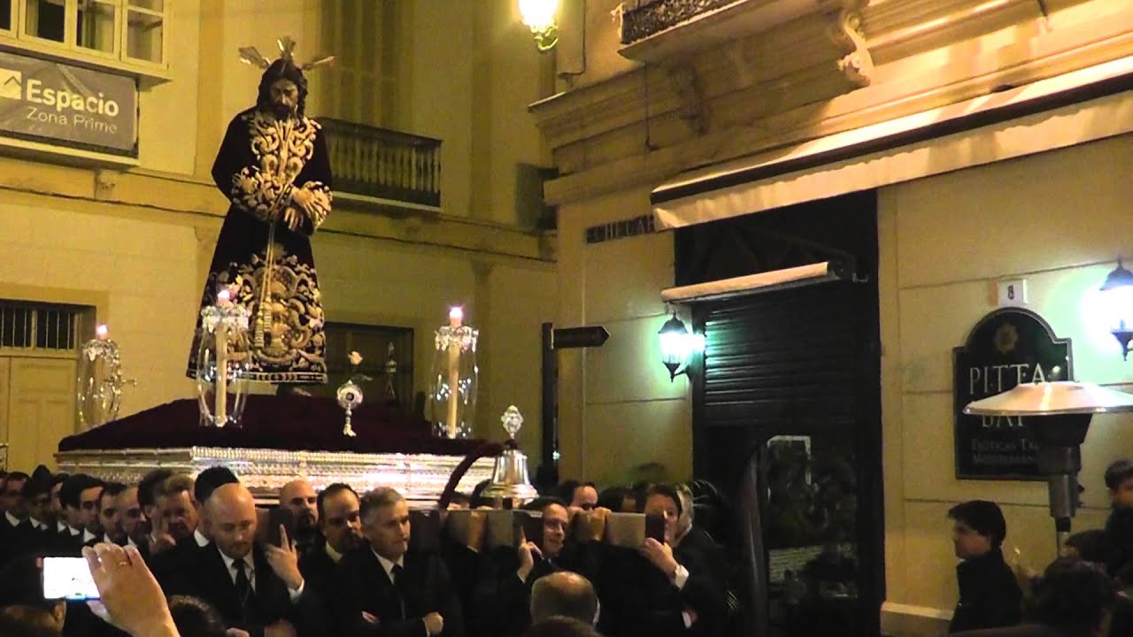 Via Crucis Agrupacion De Cofradias Málaga 2013, Puente Del Cedron C/ECHEGARAY HD